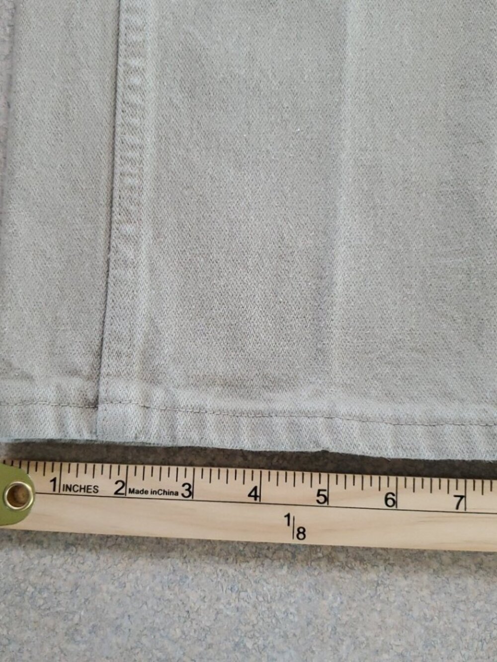 Wrangler Jeans Mens 38x34 936 USA Made Cowboy Slim Tan Beige Western 80s Vintage - Picture 10 of 12